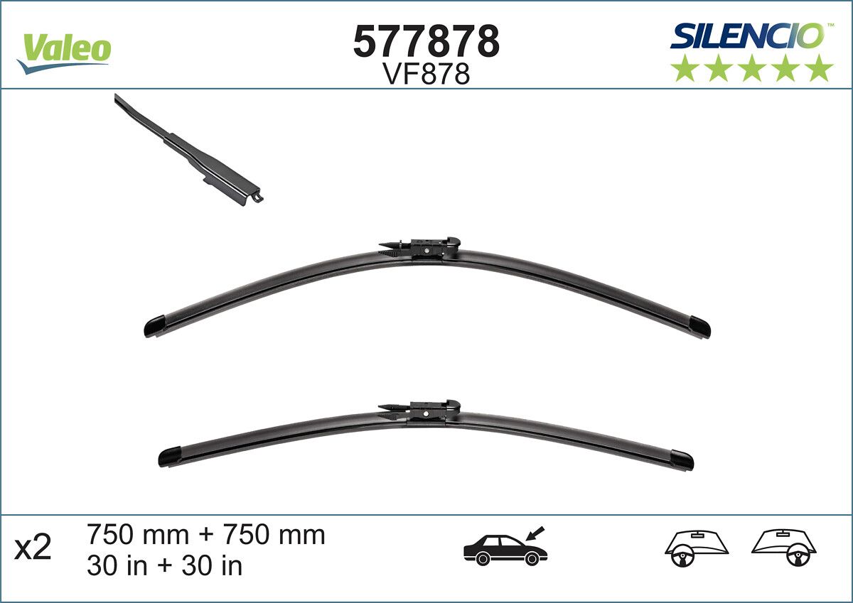 Щітка склоочисника VALEO 577878 - zapix