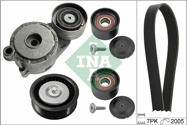 Комплект поліклинових ременів SCHAEFFLER INA 529017110 - zapix