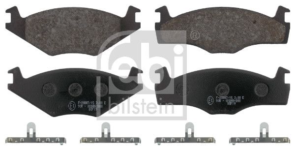 Гальмівні колодки дискові FEBI BILSTEIN 16076 - zapix