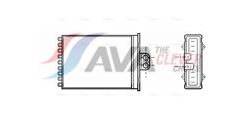 Радіатор пічки AVA QUALITY COOLING OL6217 - zapix