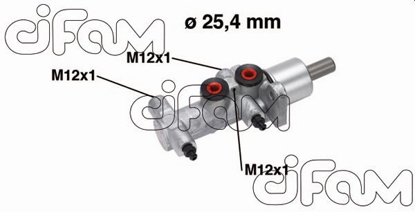 Головний гальмівний циліндр CIFAM 202766 - zapix