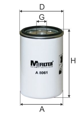 Повітряний фільтр MFILTER A8061 - zapix