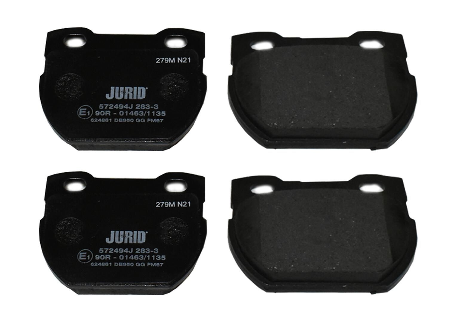 Гальмівні колодки дискові JURID 572494J - zapix