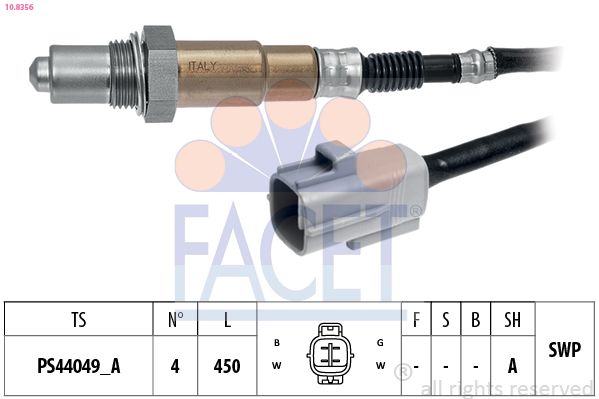 Кисневий датчик FACET 108356 - zapix