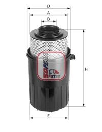 Повітряний фільтр SOFIMA S5050A - zapix