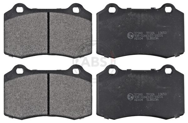 Гальмівні колодки дискові A.B.S. 37388 - zapix