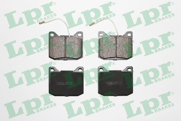 Гальмівні колодки дискові LPR 05P118 - zapix