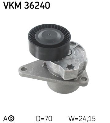 Натяжний пристрій ременя поліклінового SKF VKM36240 - zapix