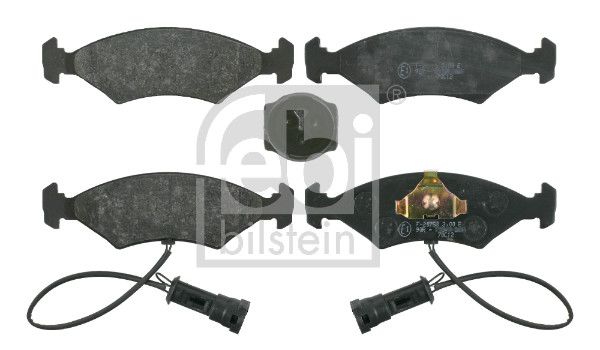Гальмівні колодки дискові FEBI BILSTEIN 16024 - zapix