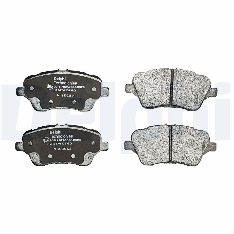 Гальмівні колодки дискові DELPHI LP2474 - zapix