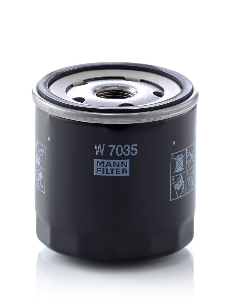 Оливний фільтр MANN-FILTER W7035 - zapix