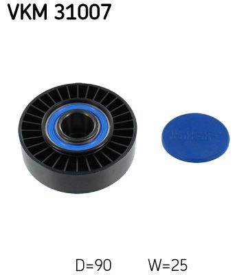 Обвідний ролик ременя приводного SKF VKM31007 - zapix