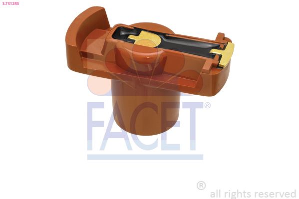 Бігунок розподільника запалювання FACET 37512RS - zapix