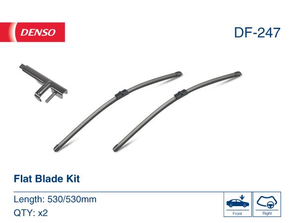 Щітка склоочисника DENSO DF247 - zapix