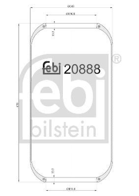 Пневматична підвіска FEBI BILSTEIN 20888 - zapix