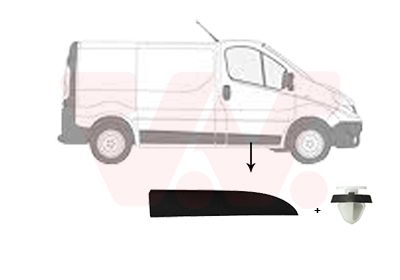 Молдинг двері VAN WEZEL 4396422 - zapix