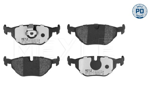 Гальмівні колодки дискові MEYLE 0252169117PD - zapix