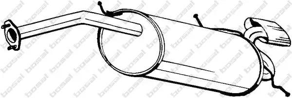 Глушник BOSAL 278877 - zapix