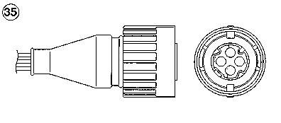 Кисневий датчик NGK 0466 - zapix