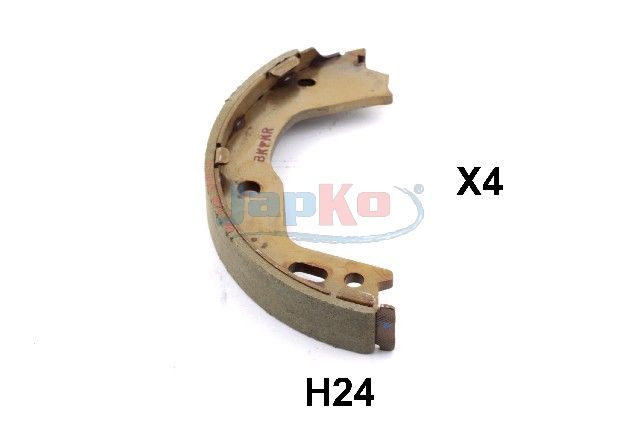 Гальмівні колодки ручника (барабанні) JAPKO 55H24 - zapix