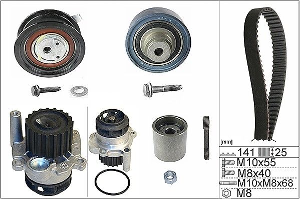Комплект ременя ГРМ SCHAEFFLER INA 530036132 - zapix