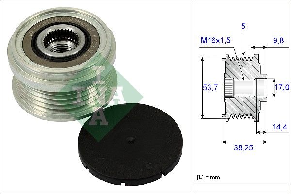 Муфта генератора SCHAEFFLER INA 535024210 - zapix