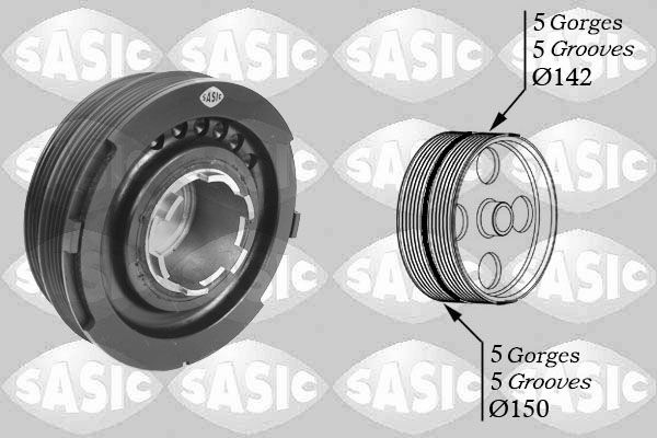 Шків колінвалу SASIC 2156038 - zapix
