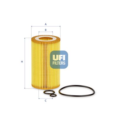 Оливний фільтр UFI 2501300 - zapix
