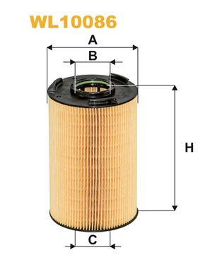 Оливний фільтр WIX FILTERS WL10086