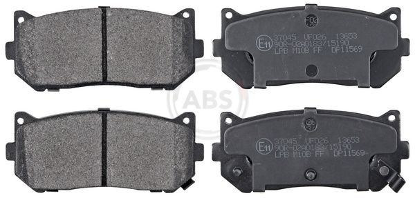 Гальмівні колодки дискові A.B.S. 37045 - zapix