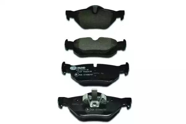 Гальмівні колодки дискові HELLA PAGID 8DB355011301 - zapix