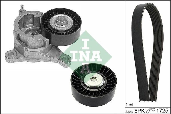 Комплект поліклинових ременів SCHAEFFLER INA 529018310 - zapix
