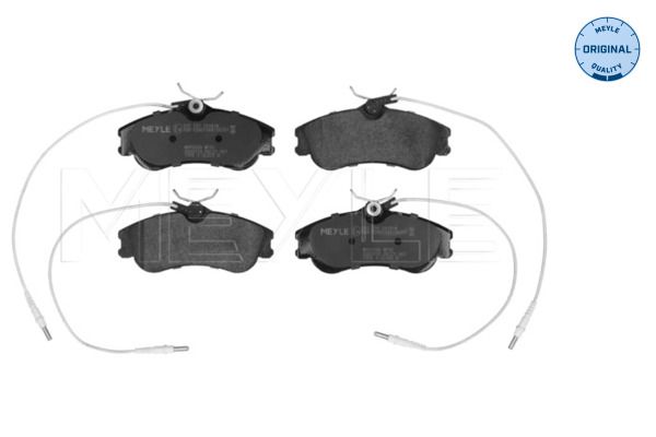 Гальмівні колодки дискові MEYLE 0252312419W - zapix