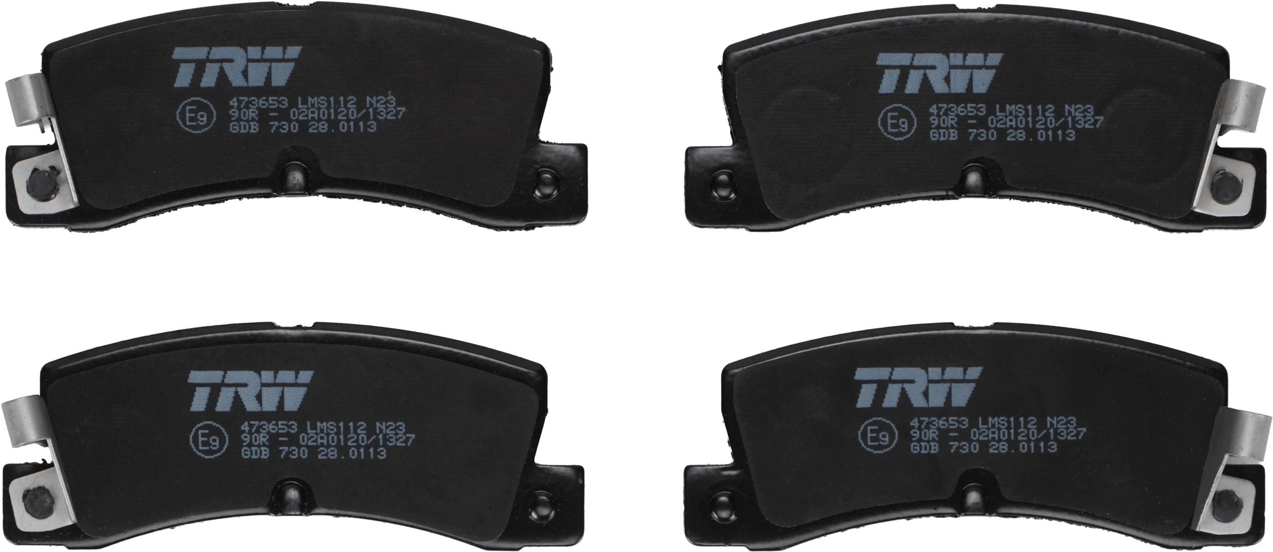 Гальмівні колодки дискові TRW GDB730 - zapix