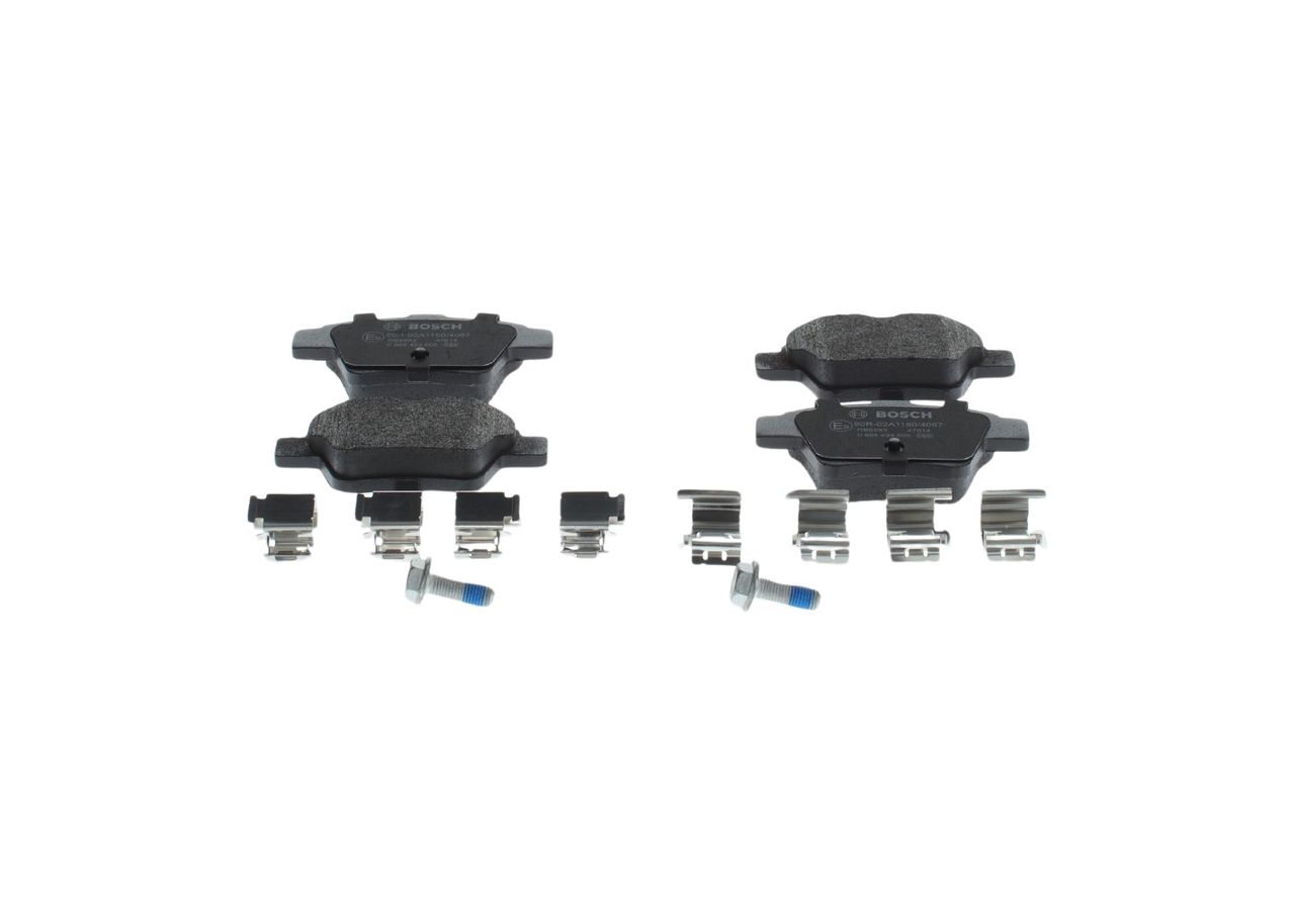 Гальмівні колодки дискові BOSCH 0986494605 - zapix