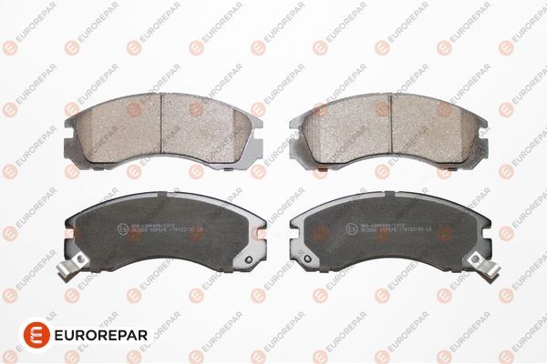 Гальмівні колодки дискові EUROREPAR 1617251680