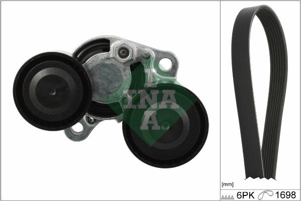 Комплект поліклинових ременів SCHAEFFLER INA 529020610 - zapix