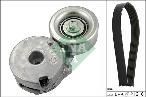 Комплект поліклинових ременів SCHAEFFLER INA 529022510 - zapix