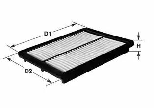 Повітряний фільтр CLEAN FILTERS MA3038 - zapix