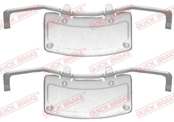 Приладдя / деталі гальмівних колодок QUICK BRAKE 1091706 - zapix