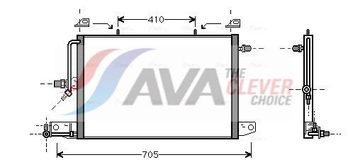 Радіатор кондиціонера AVA QUALITY COOLING AI5117 - zapix