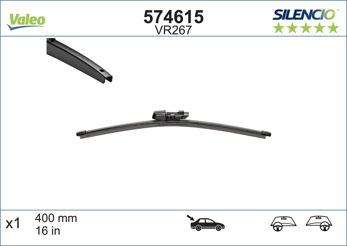 Щітка склоочисника VALEO 574615