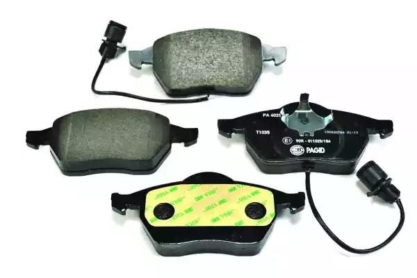 Гальмівні колодки дискові HELLA PAGID 8DB355007461 - zapix