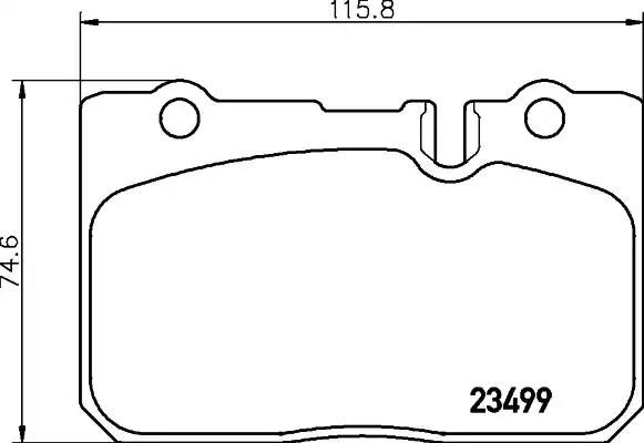 Гальмівні колодки дискові NISSHINBO NP1063 - zapix