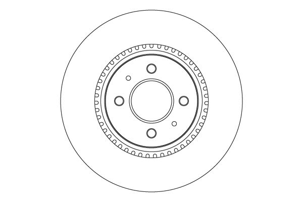 Гальмівний диск TRW DF6025 - zapix