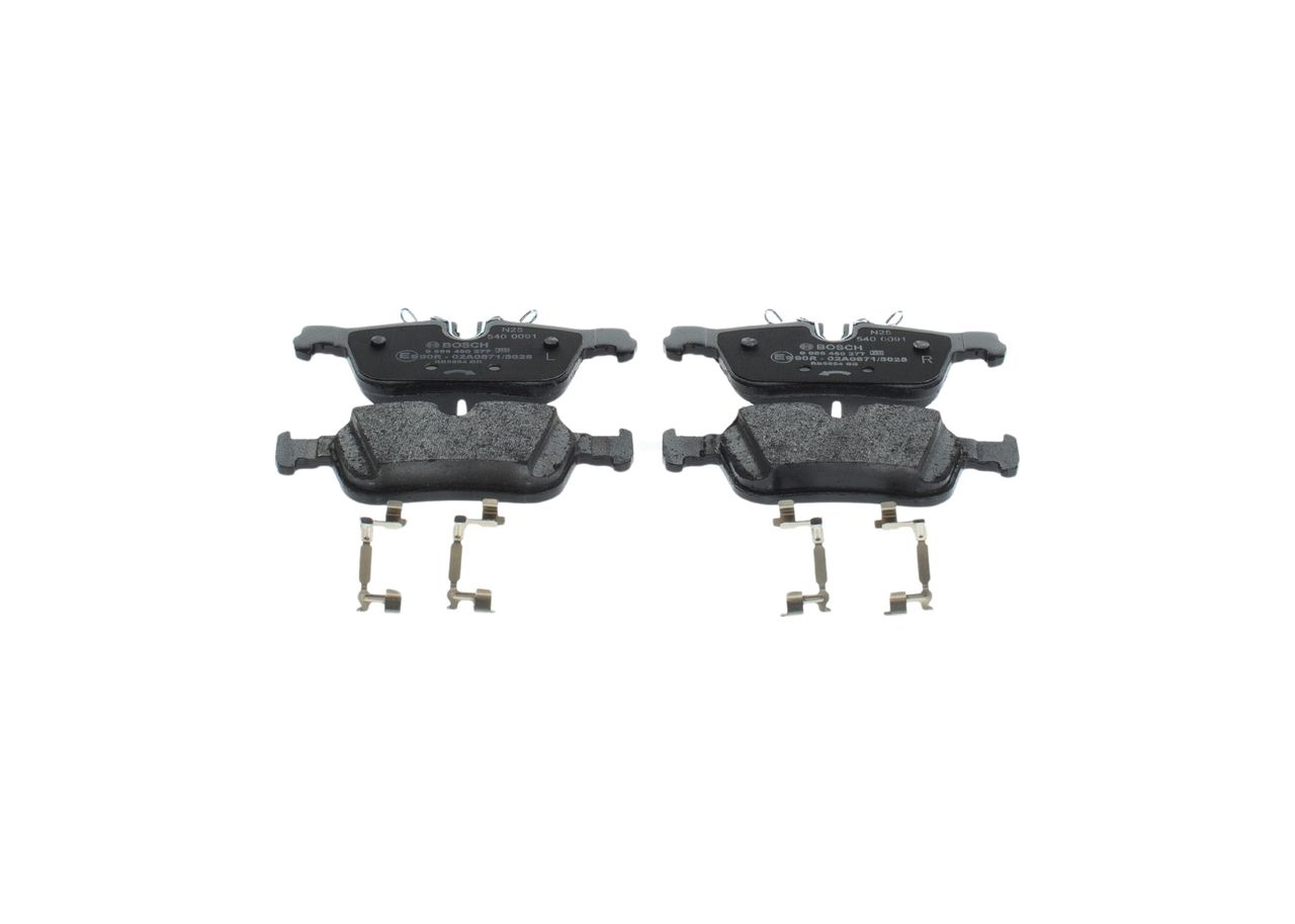 Гальмівні колодки дискові BOSCH 0986460277 - zapix