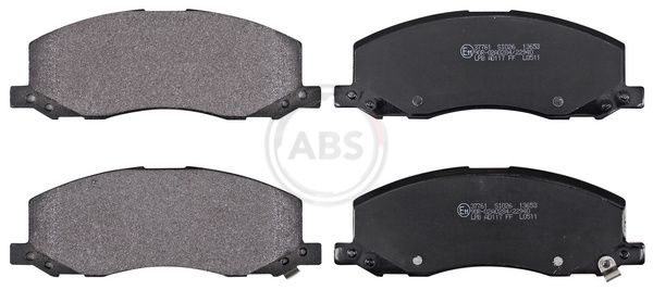 Гальмівні колодки дискові A.B.S. 37761 - zapix