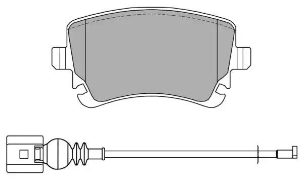 Гальмівні колодки дискові FREMAX FBP136801 - zapix