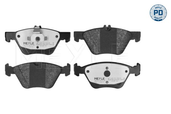 Гальмівні колодки дискові MEYLE 0252167020PD - zapix