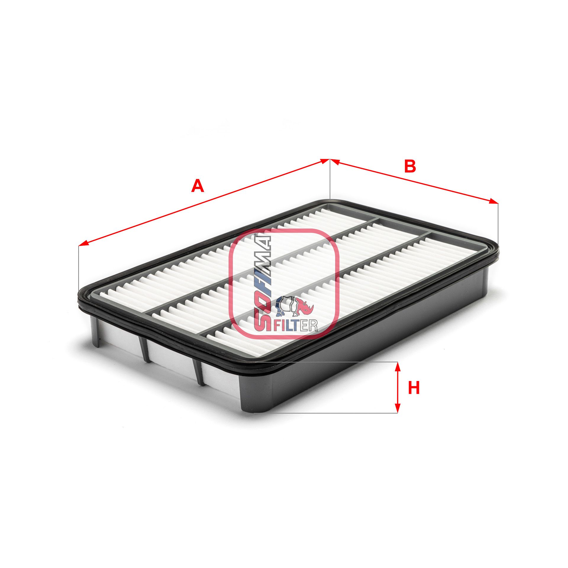 Повітряний фільтр SOFIMA S6002A - zapix